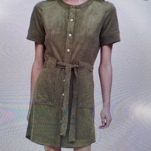 Brand-new Banana Republic vegan suede dress